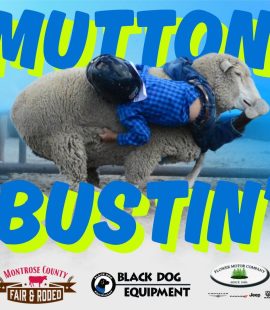 Mutton Bustin' Sponsored by Black Dog Equipment